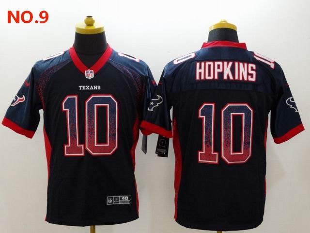 Houston Texans #10 DeAndre Hopkins Men's Nike Jersey NO.9;